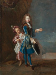 Louis Alexandre de Bourbon的肖像（1678-1737） 作者 让·弗朗索瓦·德·特洛伊